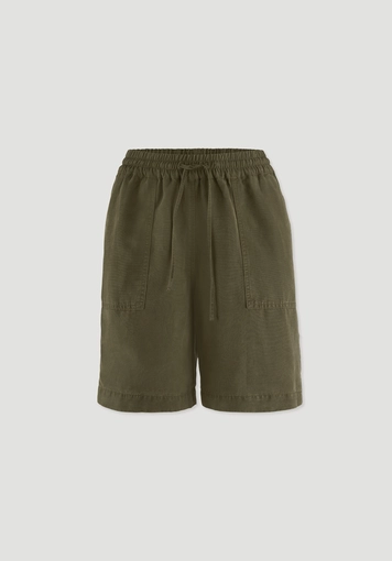 Shorts Relaxed aus weichem TENCEL Lyocell mit Leinen Shorts Relaxed aus weichem TENCEL Lyocell mit Leinen