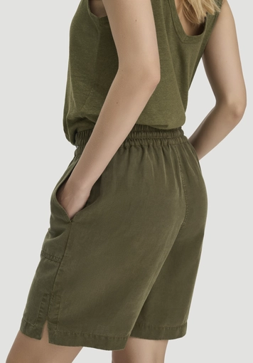 Shorts Relaxed aus weichem TENCEL Lyocell mit Leinen - 3
