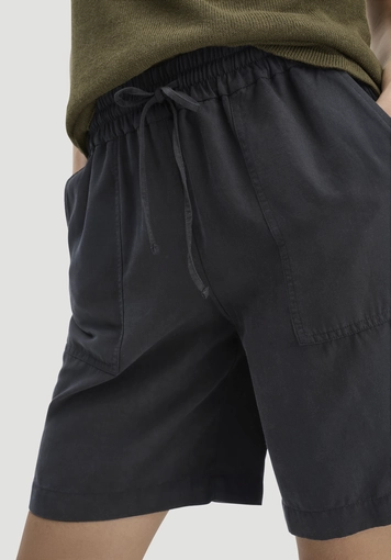 Relaxed shorts made of soft TENCEL Lyocell with linen - 2