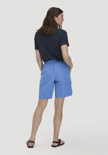 Shorts Relaxed aus weichem TENCEL Lyocell mit Leinen - 1