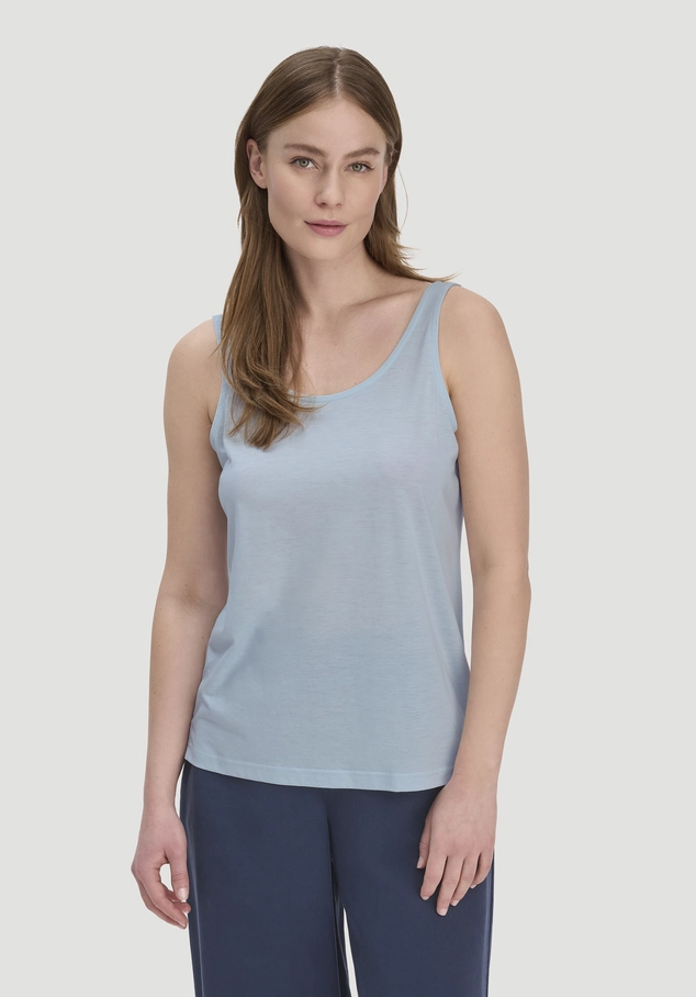 Jersey Top Relaxed aus TENCEL™ Lyocell mit Bio-Baumwolle