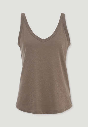 Jersey Top Regular aus Leinen und Bio-Baumwolle Jersey Top Regular aus Leinen und Bio-Baumwolle