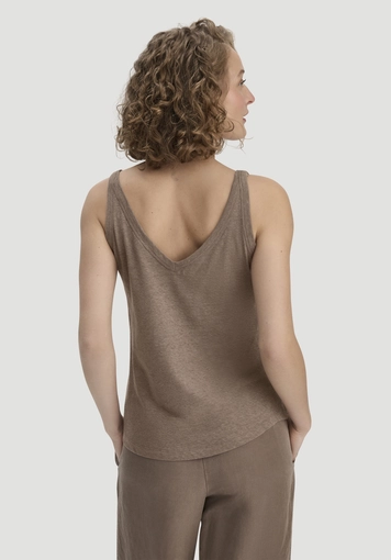 Jersey Top Regular made of linen and organic cotton - 2