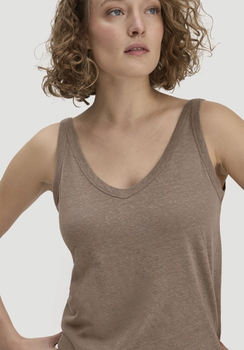 Jersey Top Regular aus Leinen und Bio-Baumwolle - 3