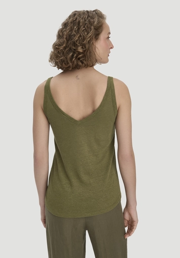 Jersey Top Regular aus Leinen und Bio-Baumwolle - 2