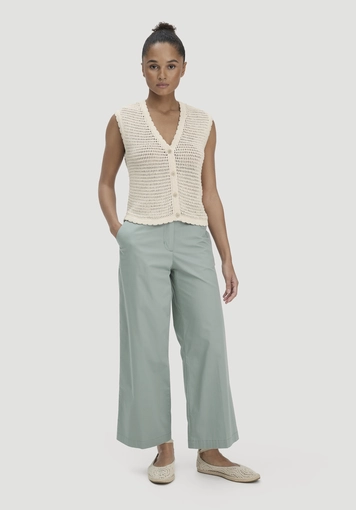 Hose Culotte Regular aus Bio-Baumwolle - 0