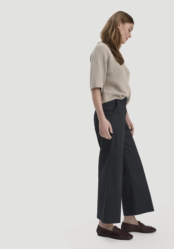 Culotte regular trousers made of organic cotton - 3
