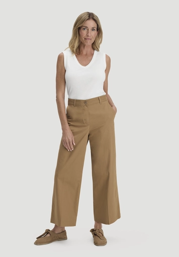 Hose Culotte Regular aus Bio-Baumwolle - 0