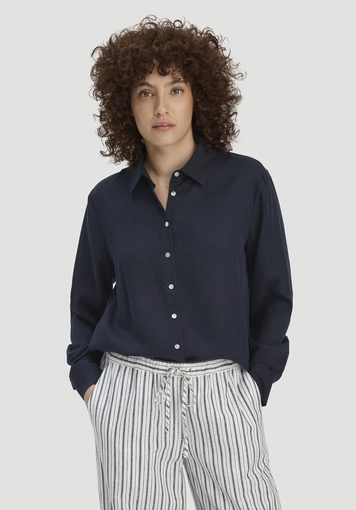 Bluse Relaxed aus TENCEL™ Lyocell - 0