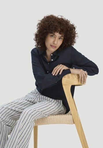 Relaxed blouse made of TENCEL™ Lyocell - 3