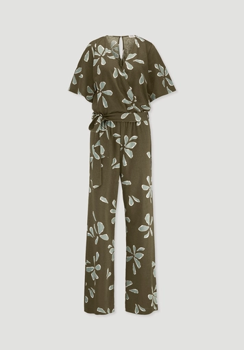 Print Jersey Overall Relaxed made from pure organic cotton - 4