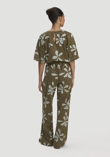 Print Jersey Overall Relaxed aus reiner Bio-Baumwolle - 1
