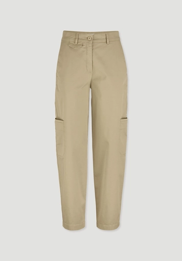 Hose Soft Utility Cargo Relaxed aus Bio-Baumwolle