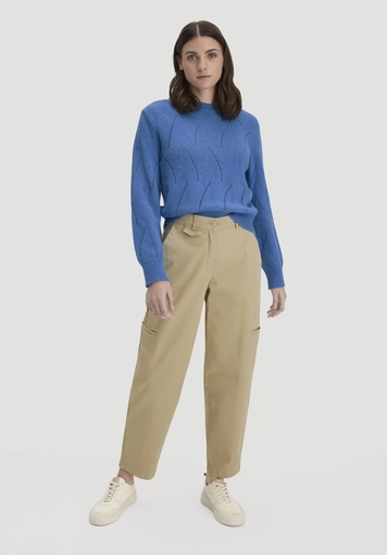 Soft Utility Cargo Relaxed trousers made of organic cotton - 0