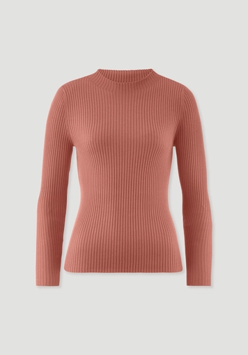 Strick Pullover Fitted aus TENCEL™ Lyocell mit Bio-Baumwolle - 4