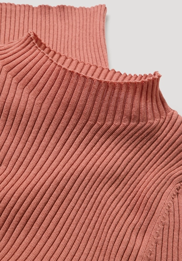 Strick Pullover Fitted aus TENCEL™ Lyocell mit Bio-Baumwolle - 5