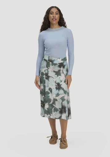 Strick Pullover Fitted aus TENCEL™ Lyocell mit Bio-Baumwolle - 1