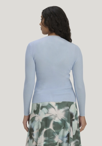 Strick Pullover Fitted aus TENCEL™ Lyocell mit Bio-Baumwolle - 2
