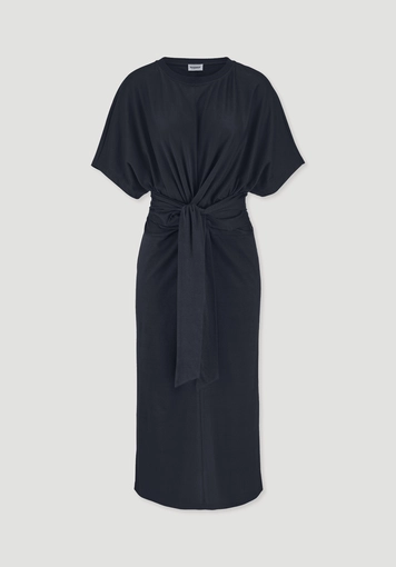 Jersey Kleid Midi Oversize aus reiner Bio-Baumwolle - 5