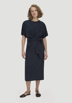Jersey dress midi oversize made of pure organic cotton