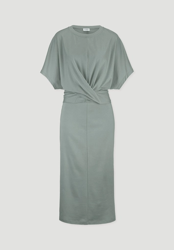 Jersey Kleid Midi Oversize aus reiner Bio-Baumwolle Jersey Kleid Midi Oversize aus reiner Bio-Baumwolle