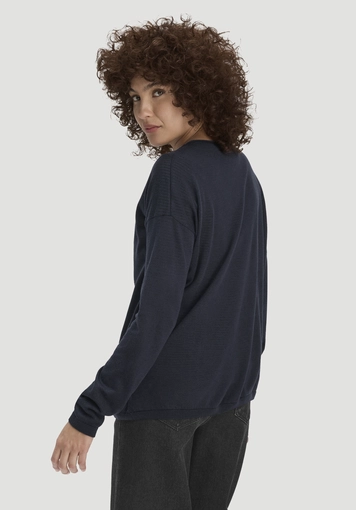 Strick Pullover Oversize aus TENCEL™ Lyocell mit Bio-Baumwolle - 2