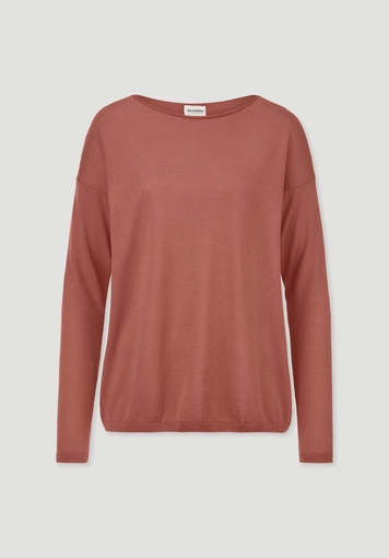 Strick Pullover Oversize aus TENCEL™ Lyocell mit Bio-Baumwolle - 5