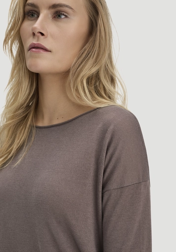 Strick Pullover Oversize aus TENCEL™ Lyocell mit Bio-Baumwolle - 3