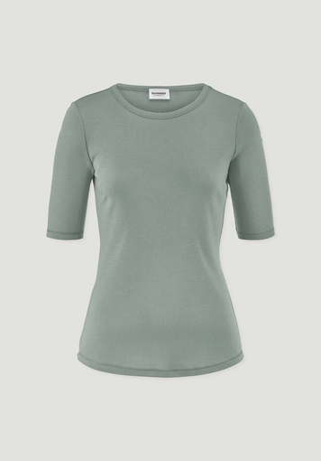 Softrib T-Shirt Fitted aus Bio-Baumwolle und TENCEL™ Modal Softrib T-Shirt Fitted aus Bio-Baumwolle und TENCEL™ Modal