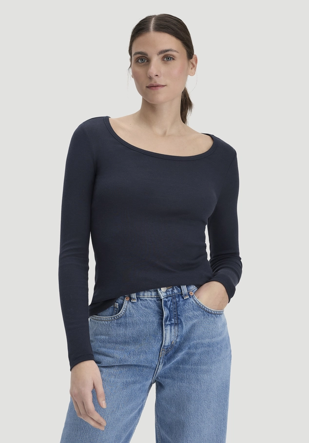Softrib Longsleeve Fitted aus Bio-Baumwolle und TENCEL™ Modal