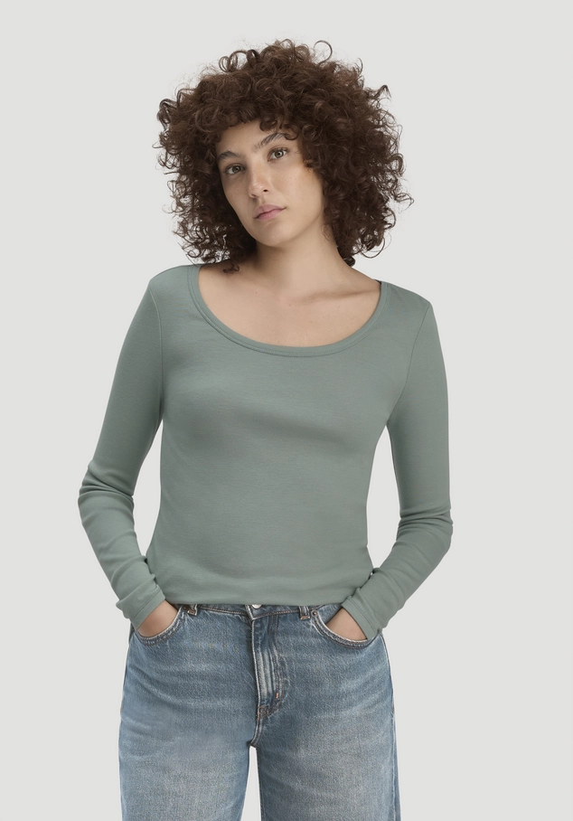Softrib Longsleeve Fitted aus Bio-Baumwolle und TENCEL™ Modal