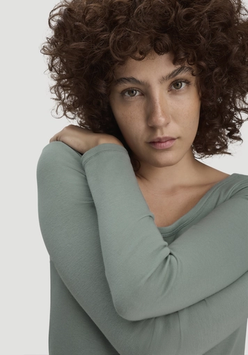 Softrib Longsleeve Fitted aus Bio-Baumwolle und TENCEL™ Modal - 3