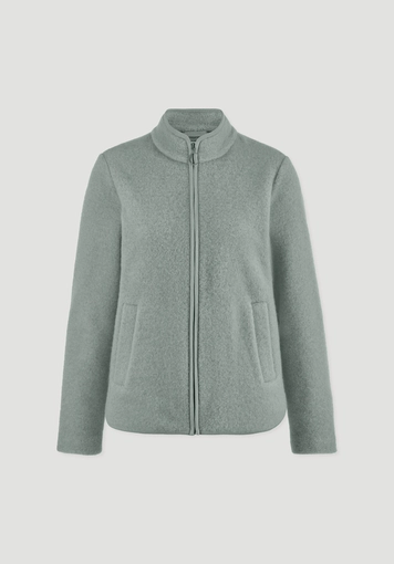 Wollfleece Jacke Regular aus reiner Bio-Merinowolle - 4