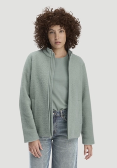 Wollfleece Jacke Regular aus reiner Bio-Merinowolle