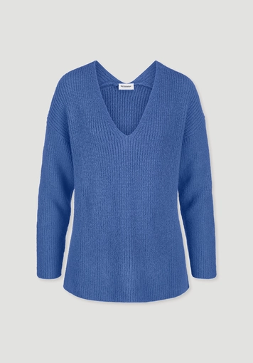 Strick Pullover Relaxed aus reinem Alpaka - 4