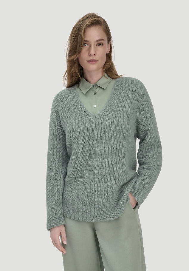 Strick Pullover Relaxed aus reinem Alpaka