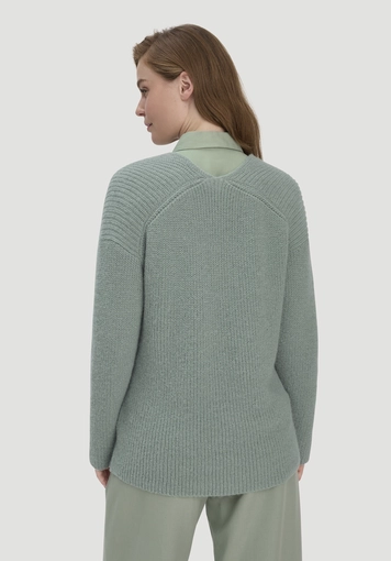 Strick Pullover Relaxed aus reinem Alpaka - 2