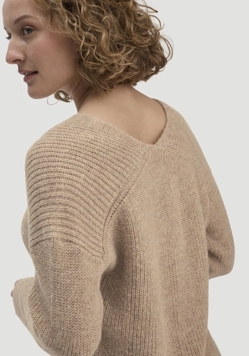 Strick Pullover Relaxed aus reinem Alpaka - 3
