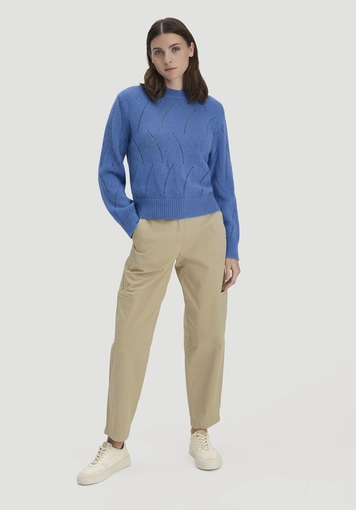 Strick Pullover Relaxed aus reinem Alpaka - 1