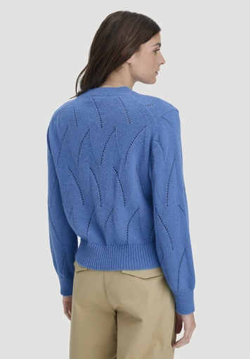 Relaxed knitted sweater made from pure alpaca - 2