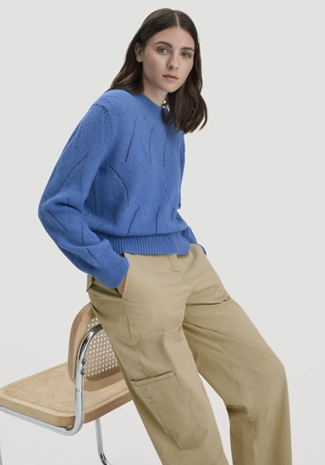 Strick Pullover Relaxed aus reinem Alpaka - 4