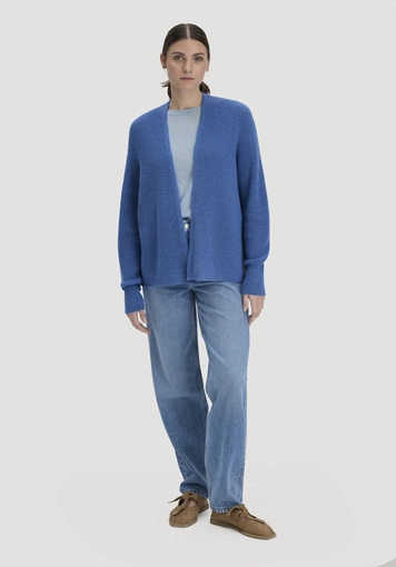 Strick Jacke Oversize aus reinem Alpaka - 1