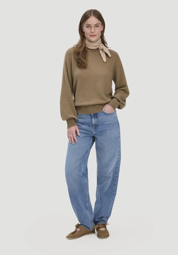 Strick Pullover Relaxed BETTER RECYCLING aus reinem Cashmere - 1