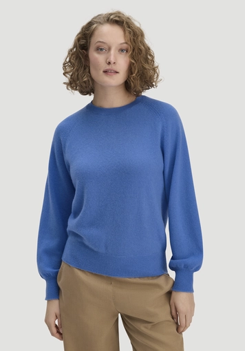 Relaxed knit sweater BETTER RECYCLING made from pure cashmere - 0