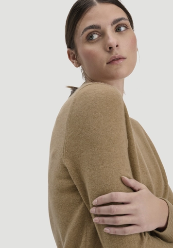 Strick Jacke Regular BETTER RECYCLING aus reinem Cashmere - 3