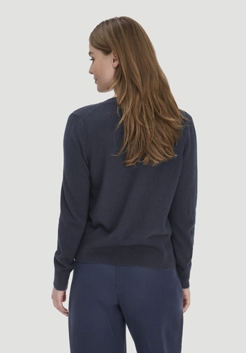 Knit jacket Regular BETTER RECYCLING made of pure cashmere - 2