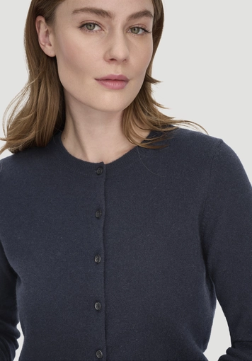Strick Jacke Regular BETTER RECYCLING aus reinem Cashmere - 3