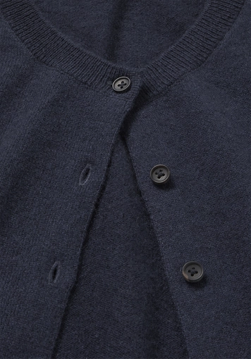 Strick Jacke Regular aus Cashmere mit Recyclinganteil - 5