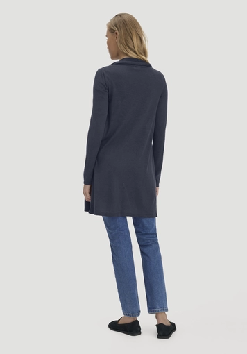 Strick Jacke Regular aus TENCEL™ Lyocell und Bio-Baumwolle - 1