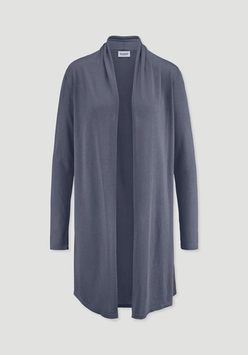 Strick Jacke Regular aus TENCEL™ Lyocell und Bio-Baumwolle Strick Jacke Regular aus TENCEL™ Lyocell und Bio-Baumwolle